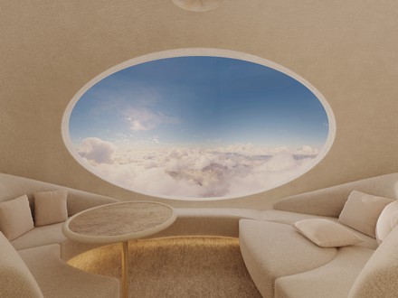 Das Interieur der Druckkapsel