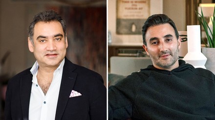 Gaurav Bhushan (CEO der Accor-Lifestyle-Abteilung) und Sharan Pasricha (Gründer und CEO von Ennismore)