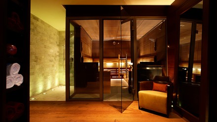 Wald & Schlosshotel Friedrichsruhe: Private Spa für Herren (Foto: © Moritz Hoffmann)