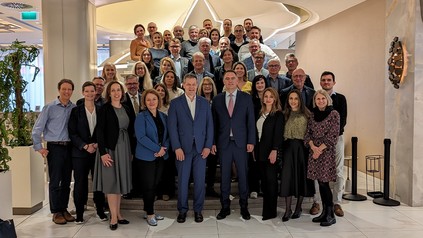 Teilnehmende an der Generalversammlung der Hotelstars Union in Budapest. (Foto: © Hotelstars Union)