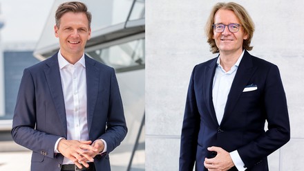 Dr. Marcel Klinge und Gerhard Bruder