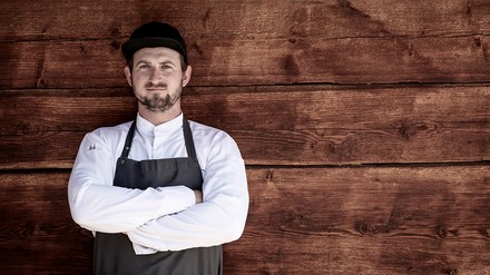 Portraitaufnahme Dominik Wachter