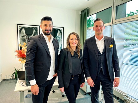 Halil Deniz mit Diana Brinkmann und Tim-Christopher Fischer