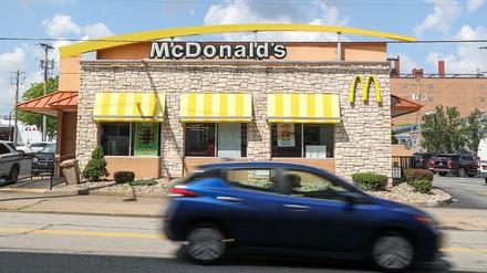 Ein McDonald’s im US Staat Pennsylvania von Außen