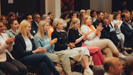 Zuhörer bei der Veranstaltung „Innovation Camp“