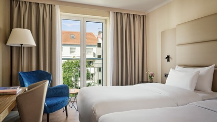 Ein Superior Gästezimmer im renovierten NH Berlin Kurfürstendamm