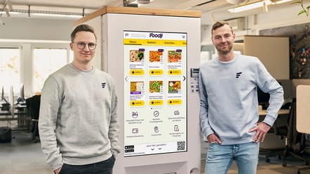 Daniel von Canal und Felix Munte von Foodji