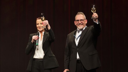 Andreas Klein und Allegra Frommer