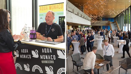 Marktplatz der Aussteller beim HOGAST Symposium