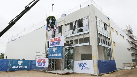 Neubau der Firma Block Menü in  Zarrentin