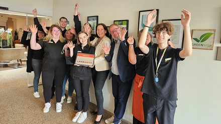 Team des Parkotels Landau