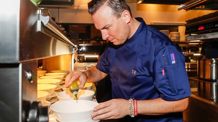 Ein Blick in das Restaurant Hallmann & Klee