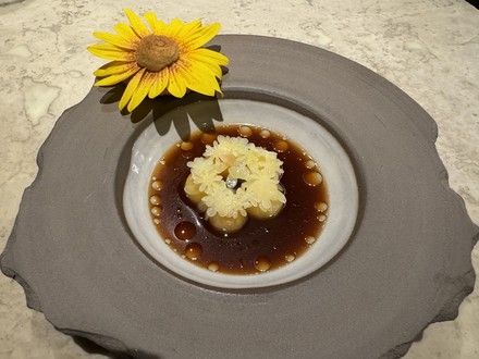 Signature Dish von Ricky Saward - Kartoffelgericht