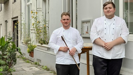 Romiko Glonti und Ben Kunze