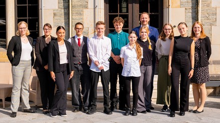 Die neuen Auszubildenden im Schlosshotel Kronberg