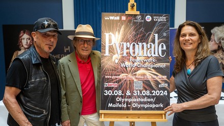 Sarah Wiener, Rudolf Schenker und Claus Theo Gärtner