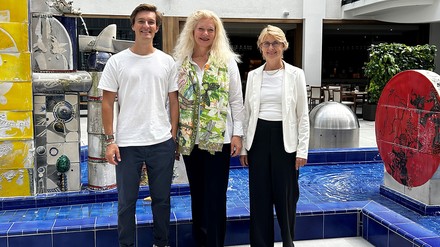 Maxim Streletzki, Heike Mahmoud und Ute Jacobs