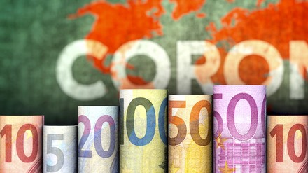 Ein Bündel Geldscheine