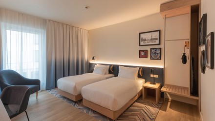 Zimmer im Hampton by Hilton Vienna City