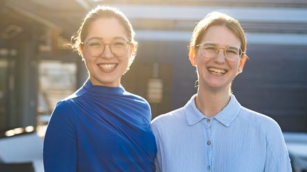 Maria Naomi Klag und Nelly Becher