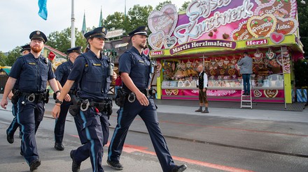 Polizei auf dem Oktoberfest