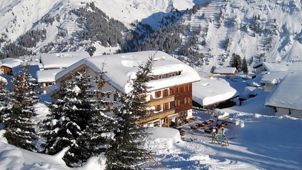 Blick auf Oberlech