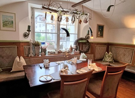 Gastraum des Restaurants Esszimmer Berchtesgaden