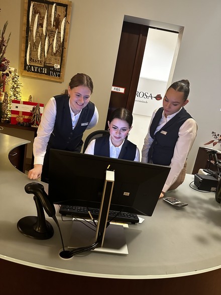 Azubis im A-Rosa Travemünde