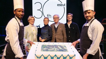 V.l.n.r.: Ute Jacobs, Fr. Dr. Sigrid Streletzki, Ekkehard Streletzki, Maxim Streletzki