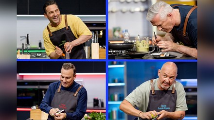 Alexander Kumptner, Alexander Herrmann, Tim Raue und Frank Rosin