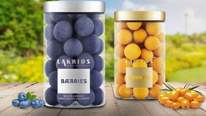 Zwei Gläser mit Lakrids Baerries