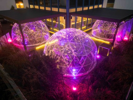 Iglu Lounges des Fora Hotels Hannover