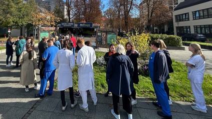 "Eine Woche ohne Fleisch"-Foodtruck