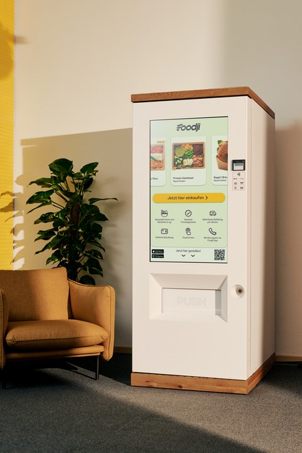 Der intelligente Essensautomat von Foodji