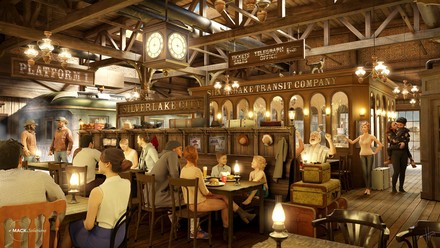 Restaurant in der Silver Lake City