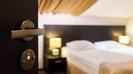Hotelzimmertür