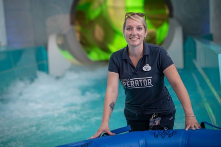 Mitarbeiterin im Europa-Park