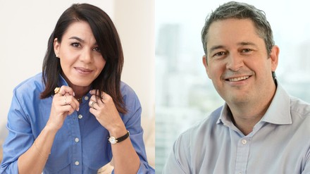 Rasha Lababidi und Grodon Drake