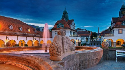 Kuranlage Sprudelhof in Bad Nauheim