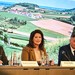 V. l. n. r.: Angela Inselkammer, Präsidentin des Dehoga Bayern, Tourismusministerin Michaela Kaniber und Peter Berek, 1. Vorsitzender des Bayerischen Heilbäder-Verbandes