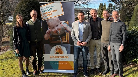 Michaela Neurure, Lukas Köfer, Gotthard Schöpf, Peter Kammerlander, Lukas Heymich und Christoph Kofler