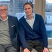 Michael Bob mit seinen Söhnen Robin Bob und Maxim Czarny