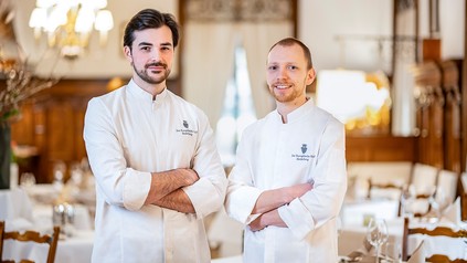 Tim Arnold und Marius Mühlbauer