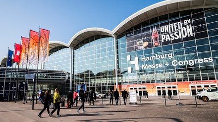 Hamburger Messeeingang