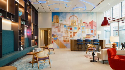 Die Lobby eine Hyatt Centric Hotels