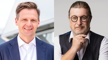 Dr. Marcel Klinge und Dirk Iserlohe
