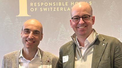 Stefan Aerni und Valentin Bot