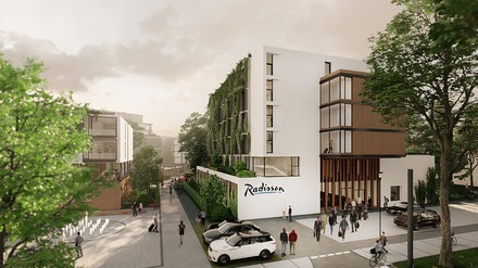 Rendering Radisson Hotel Krefeld