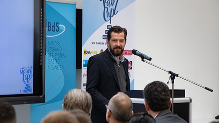 Markus Suchert beim teamcup in München