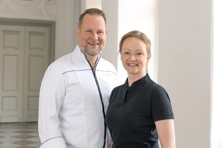 Alexander Hedegger und seine Lebensgefährtin Janina Giesner